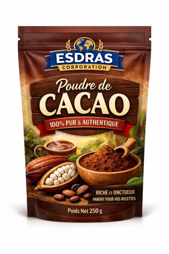 Poudre de cacao Esdras — 250 g